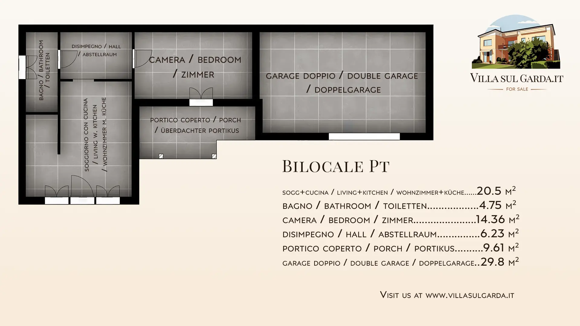 Bilocale Piano Primo